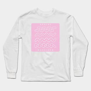 Synthesizer Waveform for Synth lover Long Sleeve T-Shirt